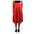 Gucci Falda midi plisada de seda roja - size UK 8 - vista 3