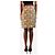 Gucci Falda midi estampada de cadena crema - size UK 8 Crudo - vista 3