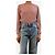 Stella Mc Cartney Blusa de seda estampada roja - size UK 4 - vista 3