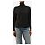 Red Valentino Top in seta nero con mezza zip - size UK 10