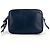 Autre Marque Borsa camera in pelle blu - vista 8