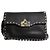 Valentino Borsa a tracolla Rockstud nera Nero