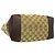 Gucci Tote Bag aus Canvas und Leder mit GG-Muster Braun Beige - Ansicht 7