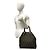 Fendi Anna Vintage Handtasche aus Canvas und Leder mit Zucca FF-Muster Braun - Ansicht 2