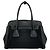 Prada Handtasche aus Saffiano-Leder und Canvas Schwarz