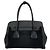 Prada Handtasche aus Saffiano-Leder und Canvas Schwarz - Ansicht 3