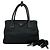 Prada Shopper-Tasche aus Vitello Daino Leder mit Dreiecks-Logo Schwarz