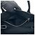 Prada Shopper-Tasche aus Vitello Daino Leder mit Dreiecks-Logo Schwarz - Ansicht 10