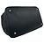 Prada Shopper-Tasche aus Vitello Daino Leder mit Dreiecks-Logo Schwarz - Ansicht 7