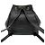 Gucci Vintage Logo Hardware Leather Drawstring Backpack Black - view 3