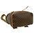 Céline Celine Vintage Macadam Pattern Leather Backpack Brown - view 7