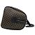 Céline Celine Vintage Macadam Blazon Pattern Leder Handtasche Mini Boston Bag Braun Schwarz - Ansicht 6