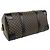 Céline Celine Vintage Macadam Blazon Pattern Leder Handtasche Mini Boston Bag Braun Schwarz - Ansicht 7