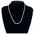 Autre Marque Tiffany & Co. Tiffany Twist Rope Halskette Silber Golden - Ansicht 2
