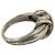Autre Marque Anello Tiffany Vintage Signature Band Argento - vista 4