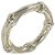 Autre Marque Anello Tiffany Vintage Bamboo in argento sterling