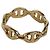 Ring Hermès Anillo Banda Hermes Enchainée en Oro Rosa Dorado - vista 4