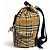 Zaino Burberry Vintage Nova Check Beige - vista 5