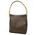 Bolsa de Ombro Louis Vuitton Monogram Looping GM Marrom