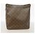 Bolsa de Ombro Louis Vuitton Monogram Looping GM Marrom - vista 12