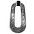 Hermès Collar de cuero HERMES Touareg AG925 Negro Plata - vista 3