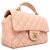 Chanel Matelassé Schultertasche mit Kette Pink - Ansicht 2