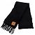 Stola Loewe in misto lana mohair nera Nero