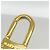 Louis Vuitton Schlüsselanhänger Charm Chain Fleur de Monogram Beige Golden - Ansicht 4