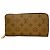 Portafoglio Zippy Monogram Reverse Louis Vuitton Marrone chiaro