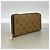 Portafoglio Zippy Monogram Reverse Louis Vuitton Marrone chiaro - vista 2