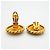 Chanel Gold Clip-On Ohrringe Golden - Ansicht 3