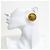 Chanel Gold Clip-On Ohrringe Golden - Ansicht 5