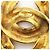Broche Chanel banhada a ouro Dourado - vista 4