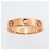 Anello Mini Love Cartier in oro rosa 18K - vista 2