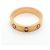 Anello Mini Love Cartier in oro rosa 18K - vista 3