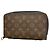 Louis Vuitton Monogram Macassar Zippy XL Long Wallet Brown