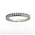 Autre Marque Tiffany & Co. Half Eternity Band Ring mit Kanalfassung - Ansicht 2