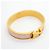 Bracciale Hermès Clic Clac PM GP Plated Gold Pink Rosa D'oro - vista 2