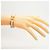 Bracciale Hermès Clic Clac PM GP Plated Gold Pink Rosa D'oro - vista 6