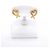 Autre Marque Orecchini Tiffany & Co. Loving Heart in oro giallo 18K - vista 2