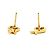 Autre Marque Orecchini Tiffany & Co. Loving Heart in oro giallo 18K - vista 3