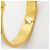 Bracciale Hermès Clic Clac PM in Oro e Bianco D'oro - vista 5