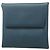 Hermès Hermes Bastia Verso Evercolor Coin Case Blu navy