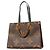 Sac cabas Louis Vuitton Monogram Giant Reverse OnTheGo MM Marron
