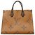 Sac cabas Louis Vuitton Monogram Giant Reverse OnTheGo MM Marron - vue 8