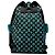 Mochila Louis Vuitton Monogram Playground Christopher MM Preto - vista 7