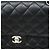 Bolsa de Ombro Chanel Matelassé Preto - vista 7