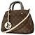 Sac à main Louis Vuitton Monogram Montaigne BB Marron