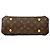 Sac à main Louis Vuitton Monogram Montaigne BB Marron - vue 3