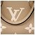Sac à main Louis Vuitton Monogram Empreinte Bicolor OnTheGo PM Gris Écru - vue 10
